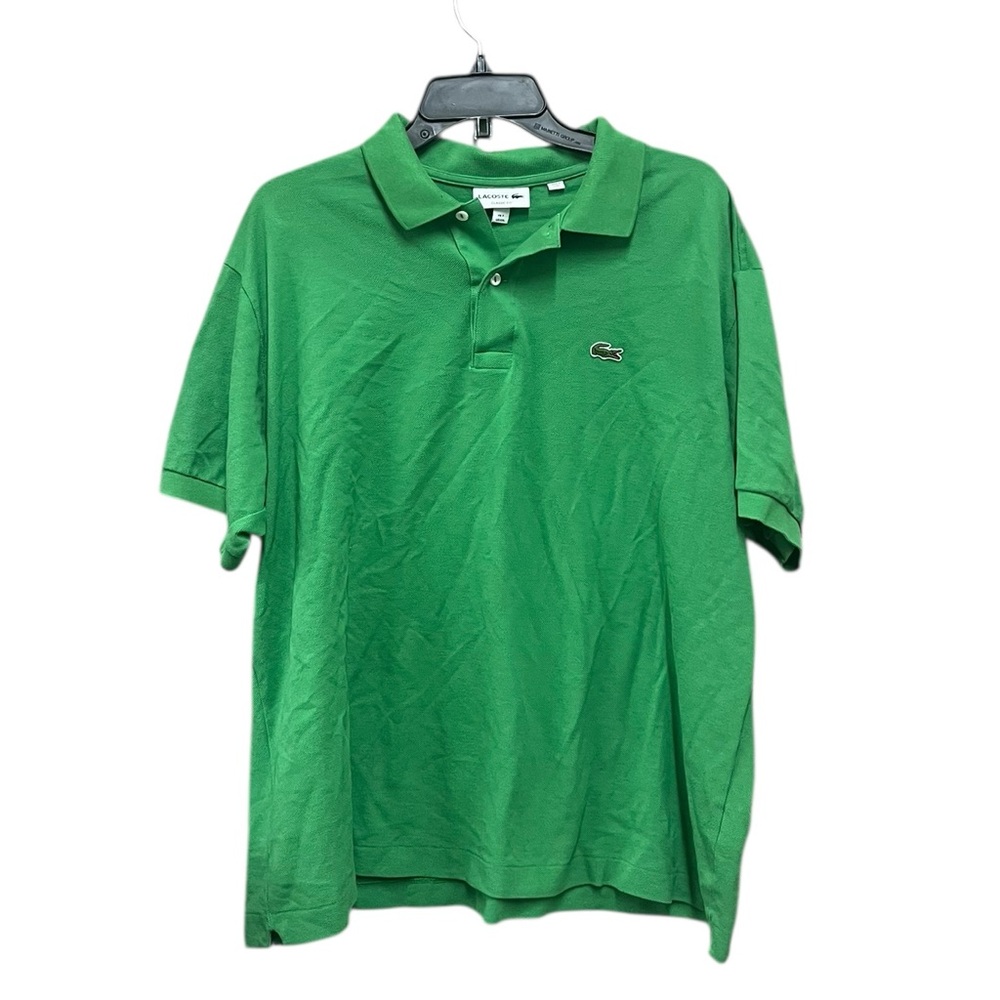 Lacoste Classic Fit Men's Green Polo Shirt Fr 7 US XXL